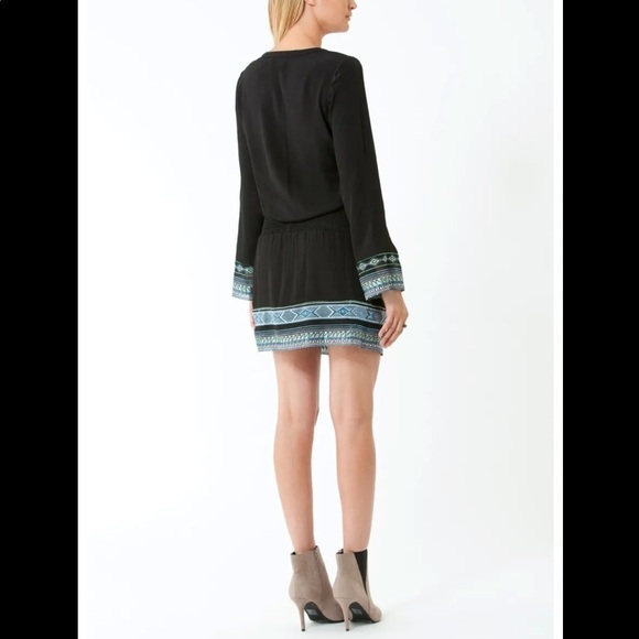 Hale Bob Emmeline Embroidered Tunic Dress size M - Picture 3 of 10